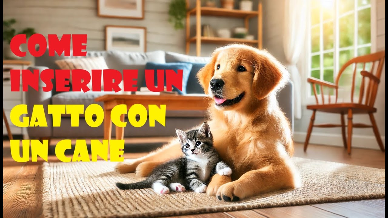 Come inserire un gattino con un cane