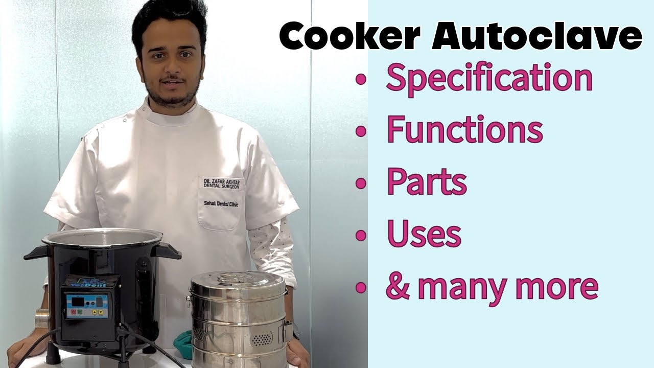 Parts of Cooker Autoclave| Functions | Uses | Specification
