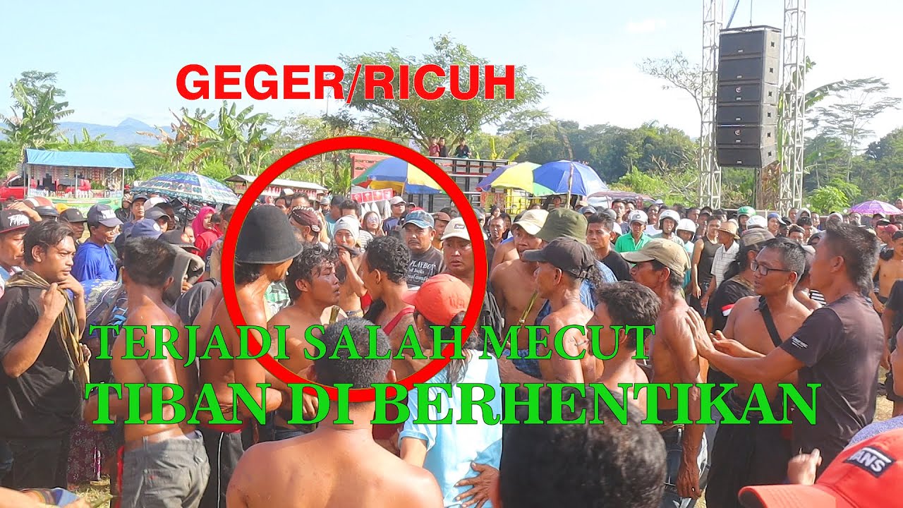 Tiban Laskar Memanas Pecut Samber Nyowo Meleset Ke Mata
