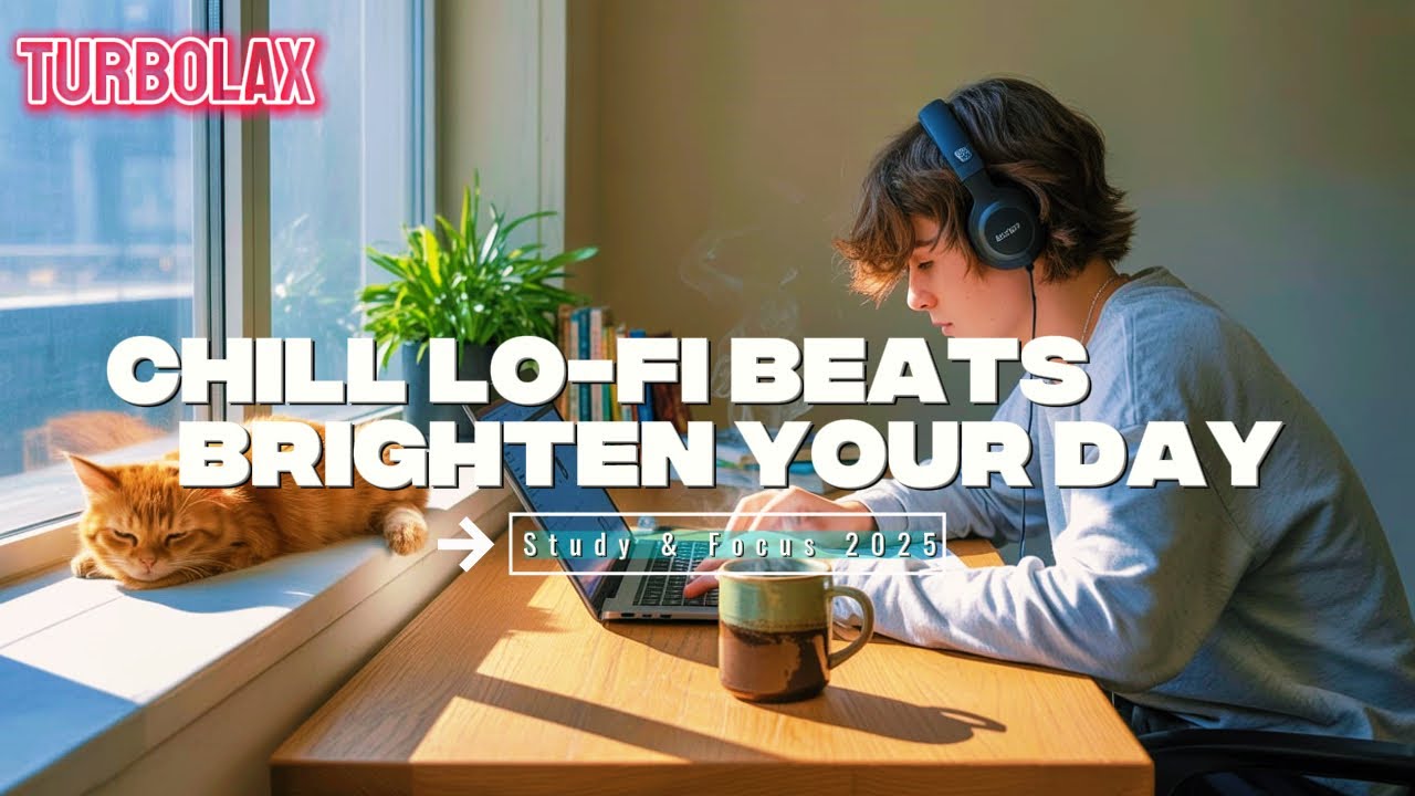 ☀️ Chill Lo-Fi Beats to Brighten Your Day | Study & Focus 2025