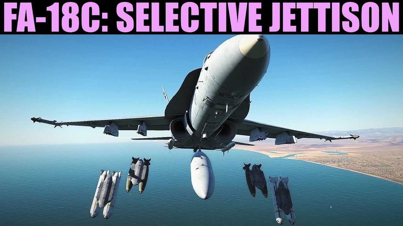 FA-18C Hornet: Учебное пособие по выборочному сбросу | DCS WORLD