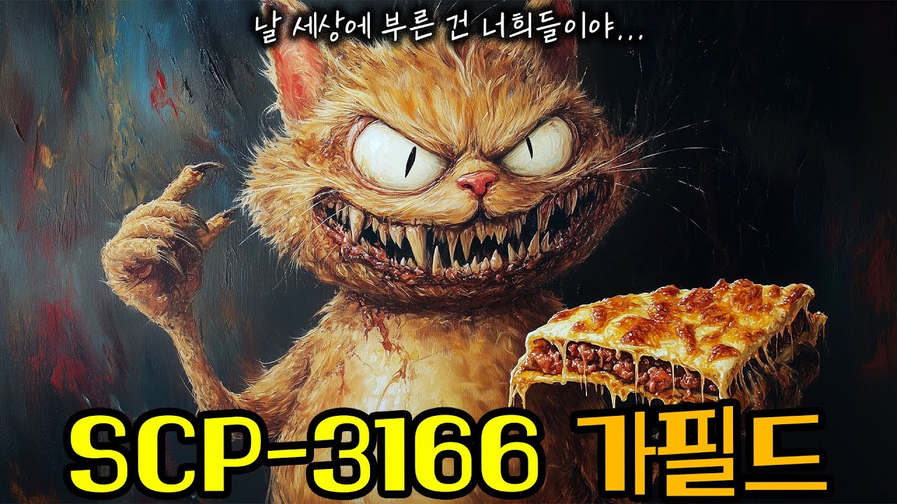 가필드가 괴물이 되어 사람들을 공격한 이유(SCP-3166)