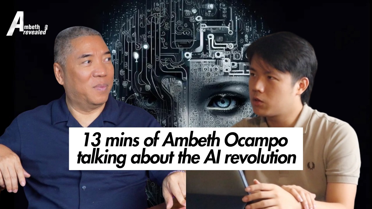 13 minutes of Ambeth Ocampo talking about AI | Ambeth Revealed