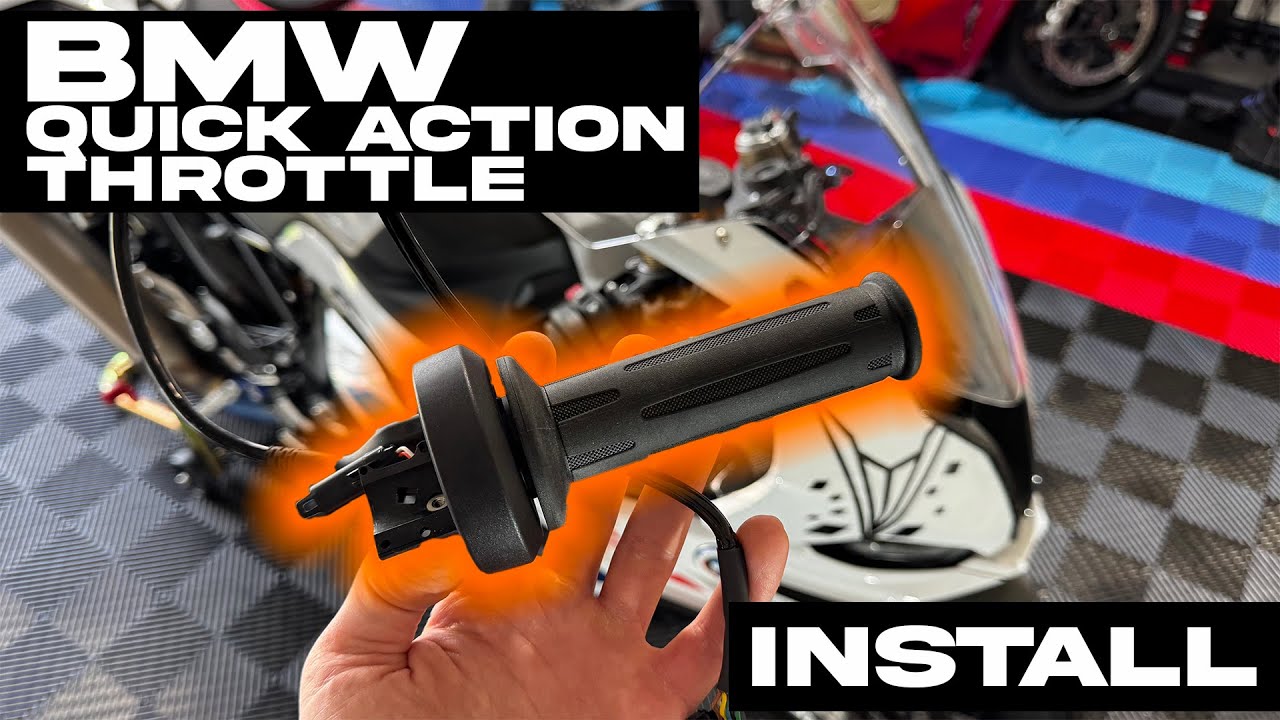 Install 2025 "Quick Action Throttle" to 23 BMW S1000RR