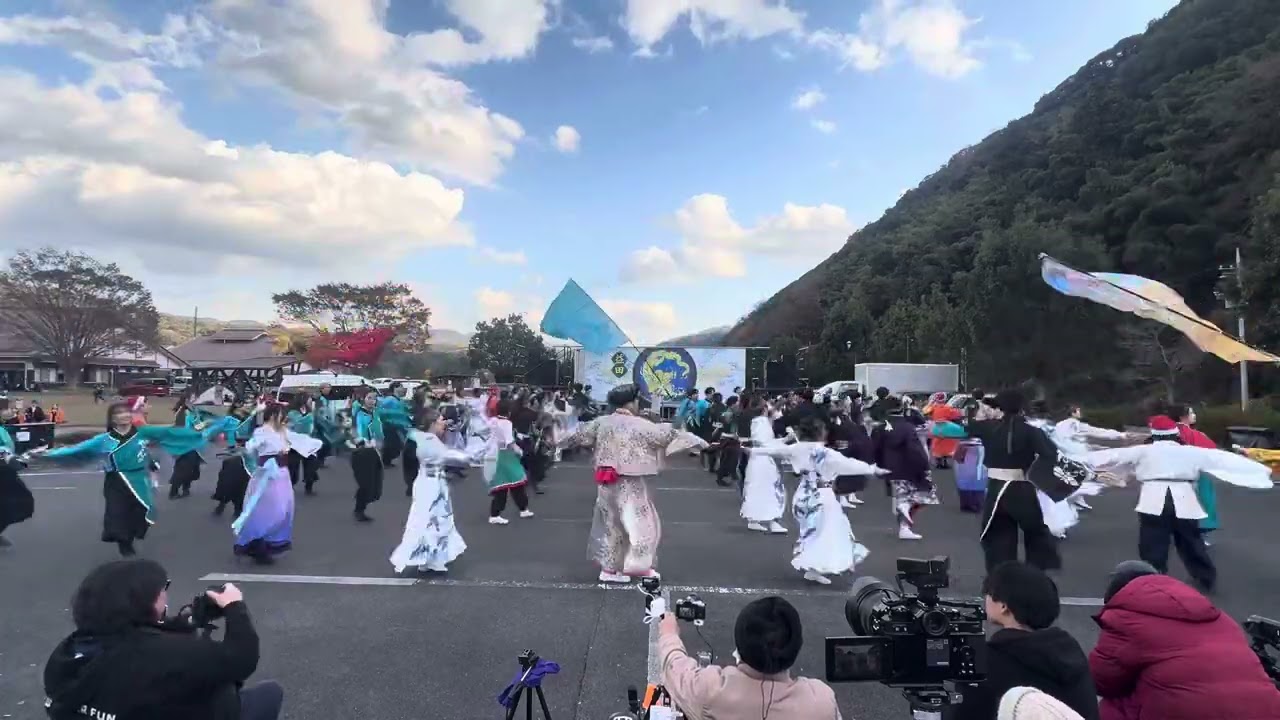 らっせによさこい祭り　山口県連『男なら』　2025.12.07
