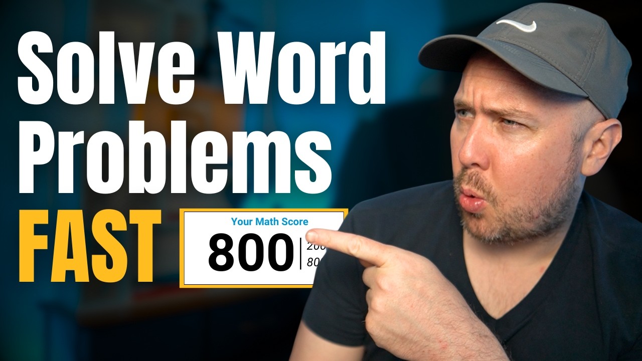 Solve SAT Word Problems Like a BOSS | Systems of Equations