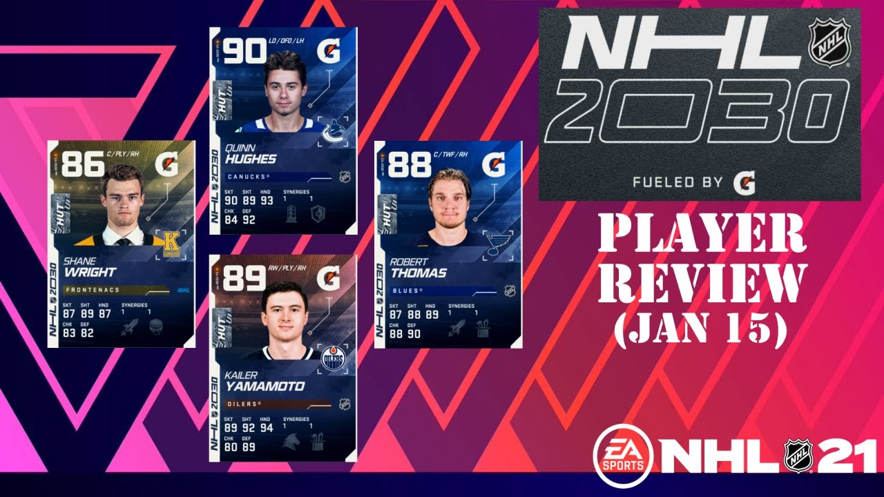 THE FUTURE OF HOCKEY: NHL 2030 PLAYER REVIEW (JAN 15) | NHL 21