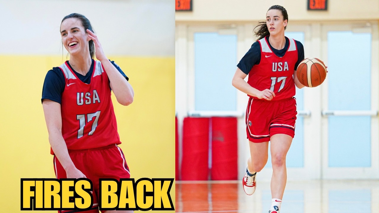 Caitlin Clark Finally Back on the Court for Team USA Breaks Silence on Team USA Training Camp!