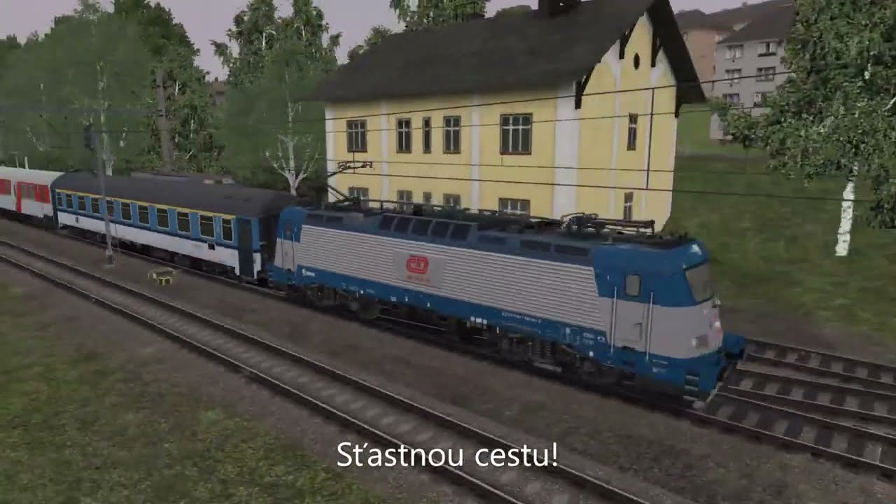 Jak nažhavit lokomotivu řady 380