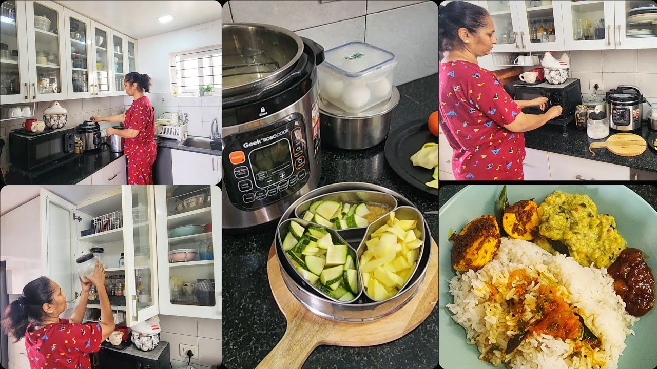 🌿🫕Electric pressure Cooker la Super Fast Cooking /30 Minutes la Stress-Free Lunch | Daily Life Vlog