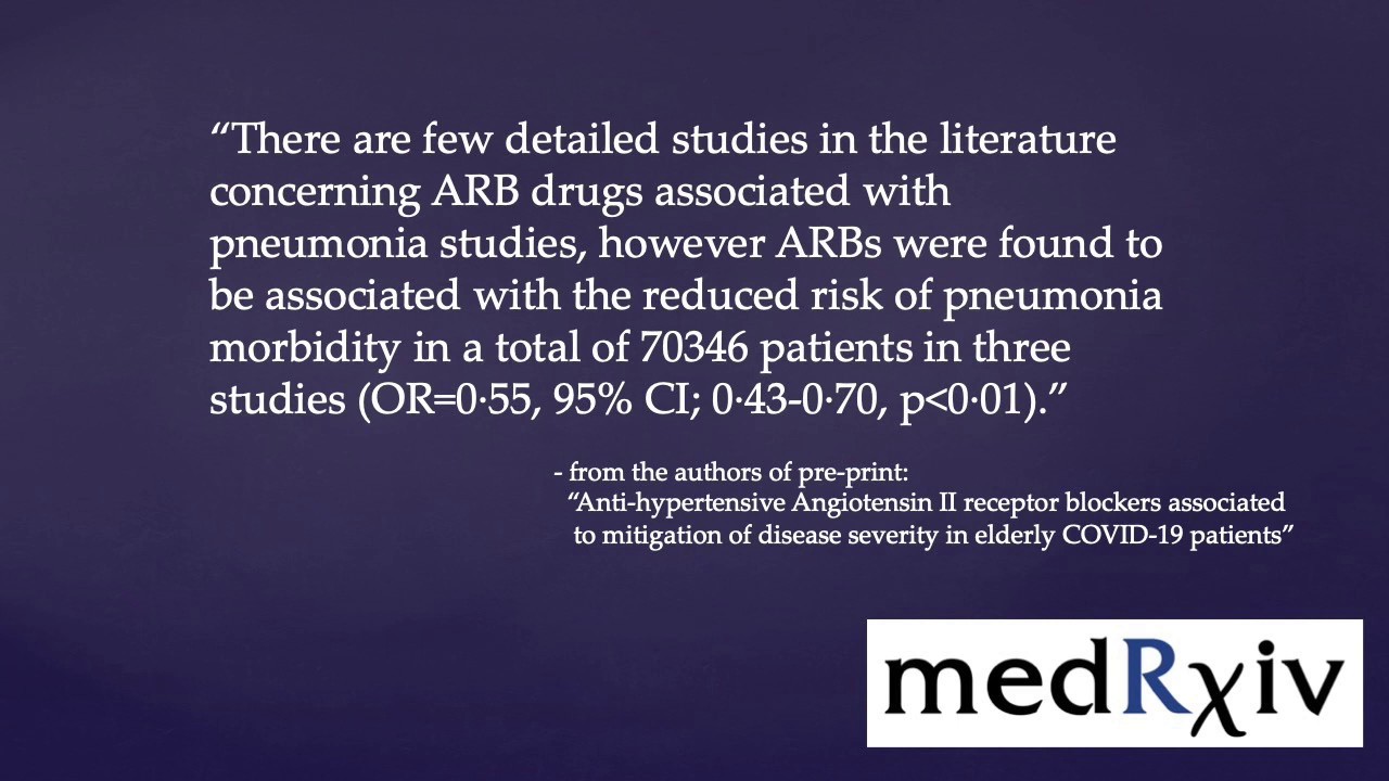 ACEi/ARBs and COVID-19: Assessing the Strength of Evidence - Medpage Today