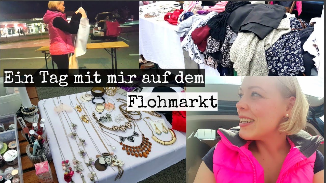 Shoppen auf dem Flohmarkt mit Koffer 👌😄 I Mein Verkaufsstand & Fazit 🤗