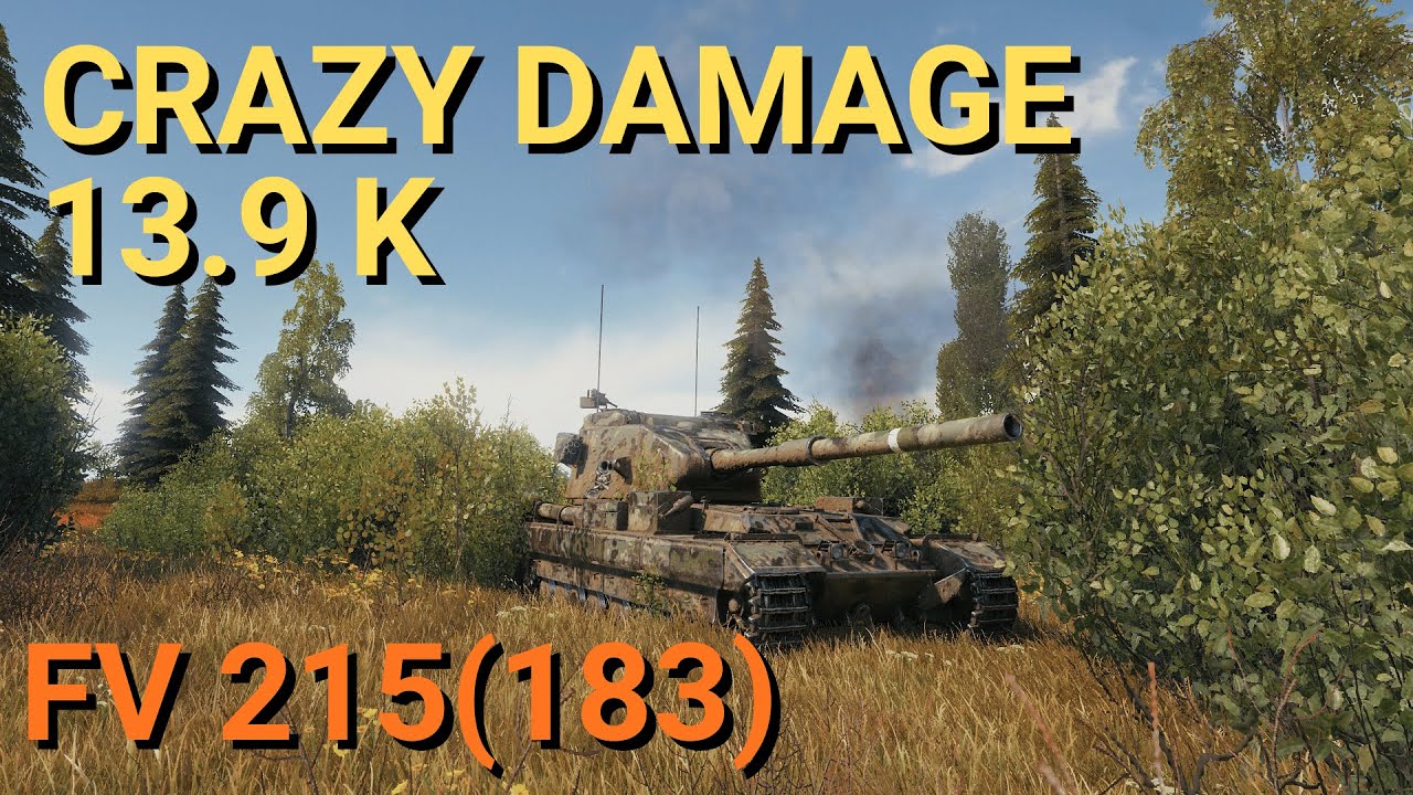 FV215b (183): Crazy amout of damage | WoT Replay | 