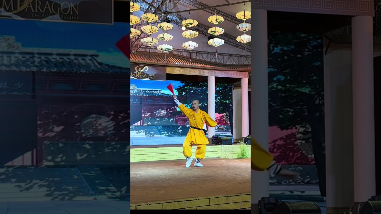 Shaolin Kung Fu: Ep07s3 - Fighting Fan Performance for Thai King’s 73rd Birthday 🇹🇭 