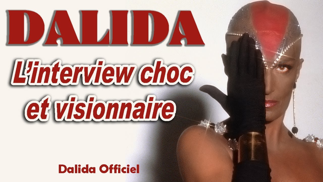 DALIDA – L’interview choc et visionnaire | Dalida Official Channel