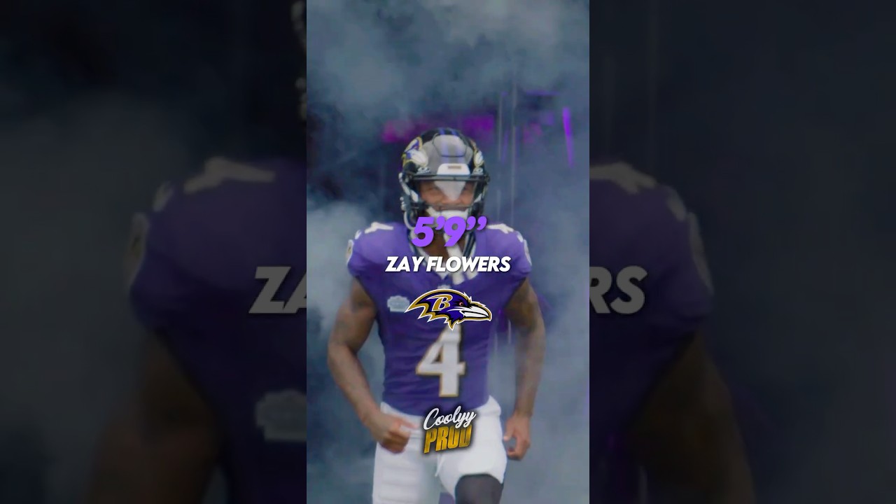 The Best NFL Wide Receiver At Each Height #shorts