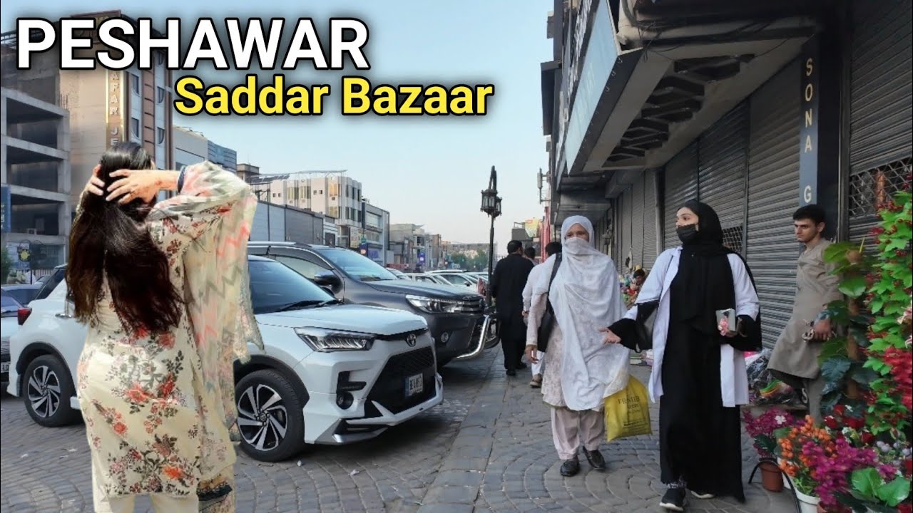 Peshawar Saddar Bazaar 4K UHD 🇵🇰 | Walking Tour of Pakistan’s Most Famous Market