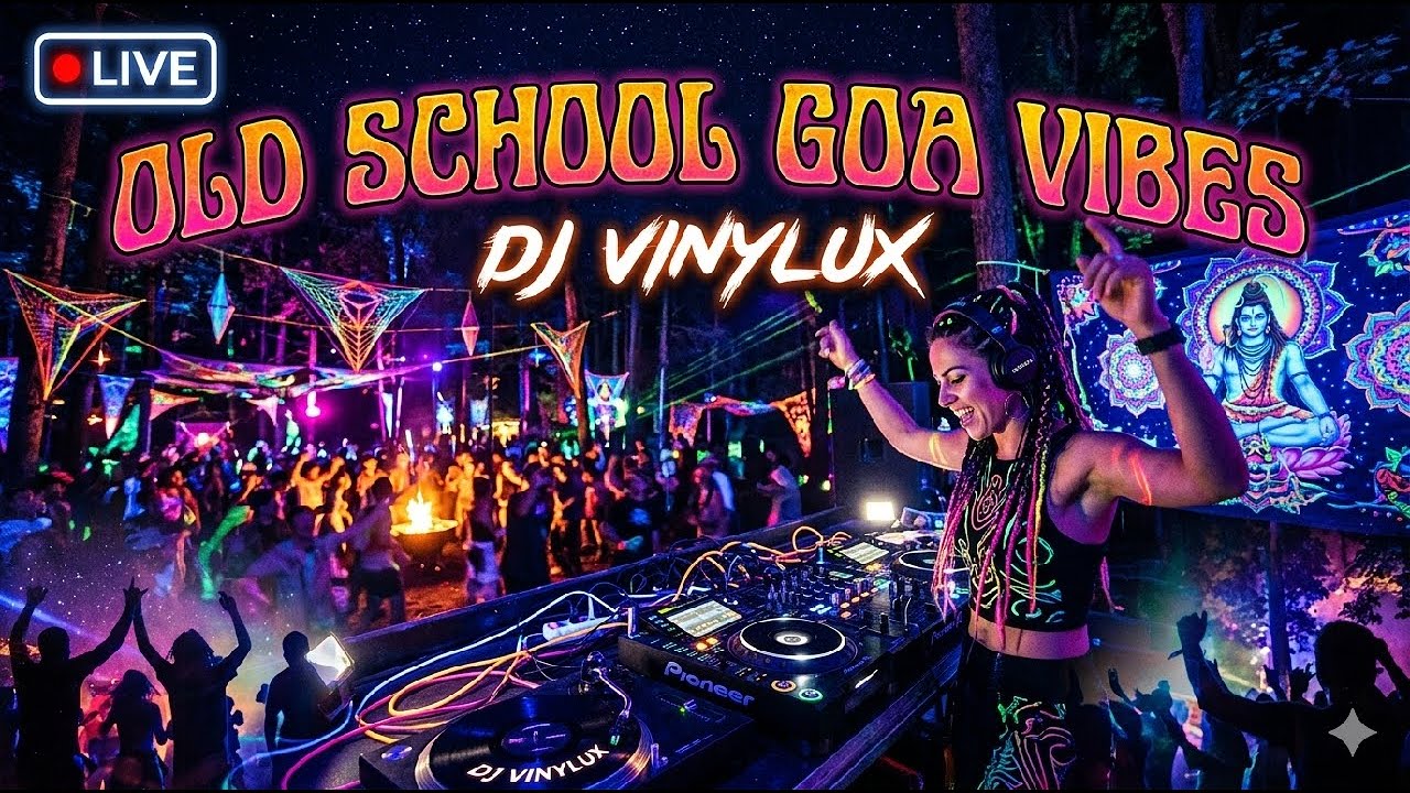 DJ VINYLUX – Old School Goa Vibes