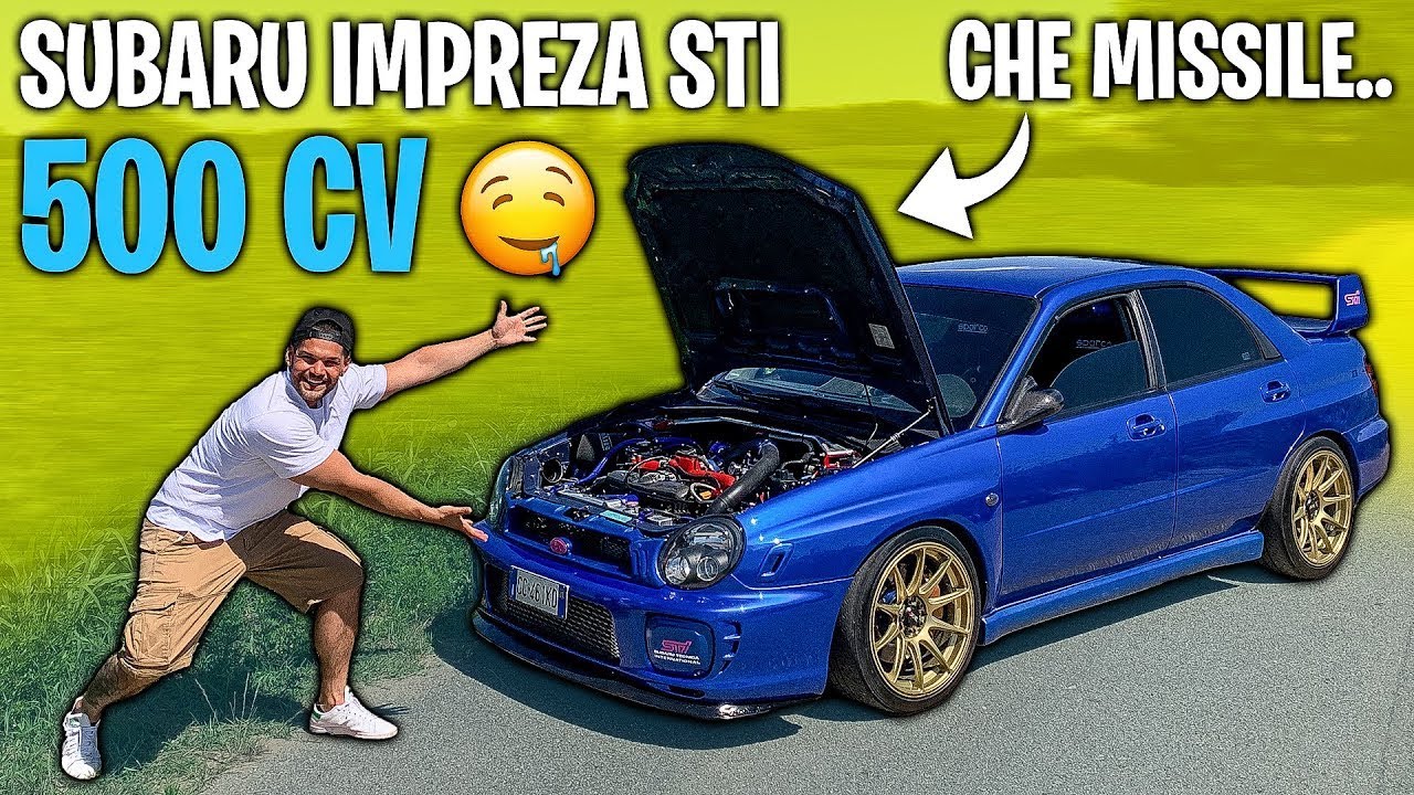 SUBARU DA 500 CV PRONTO PISTA💥(cambio corto e freno a mano idraulico)