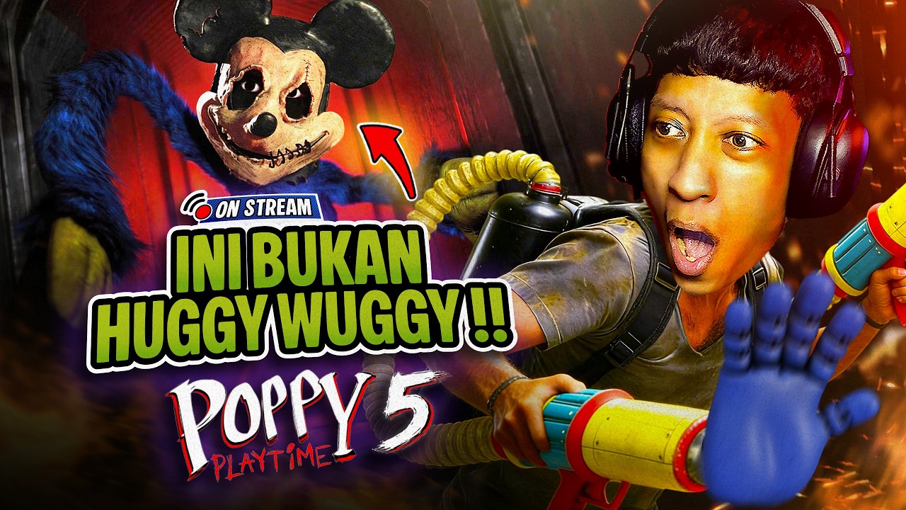 Kok Huggy Wuggy JADI BEGINI?! - Poppy Playtime Chapter 5 Indonesia Gameplay PC