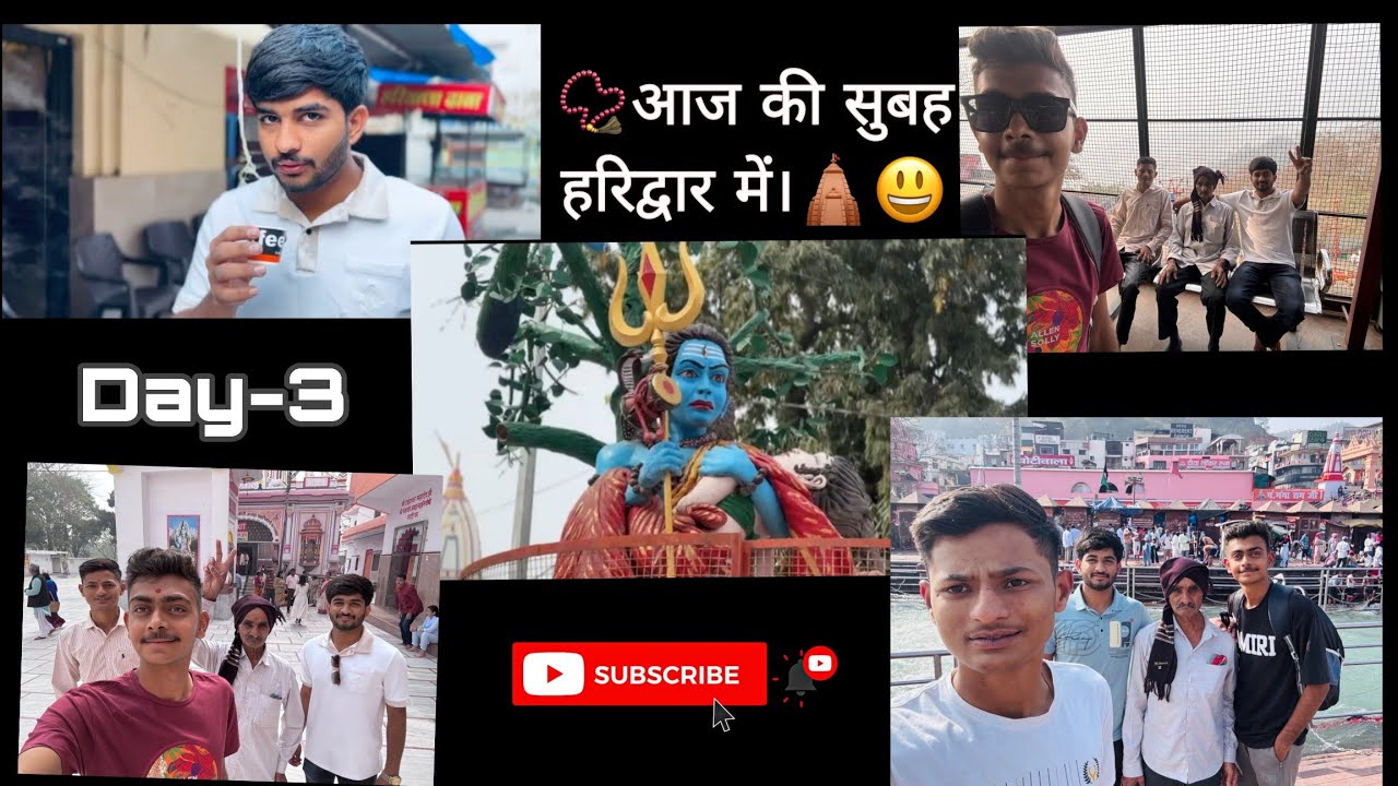 आज की सुबह हरिद्वार में।📿🛕✨😃#Yuvraj #sp #Aditya
