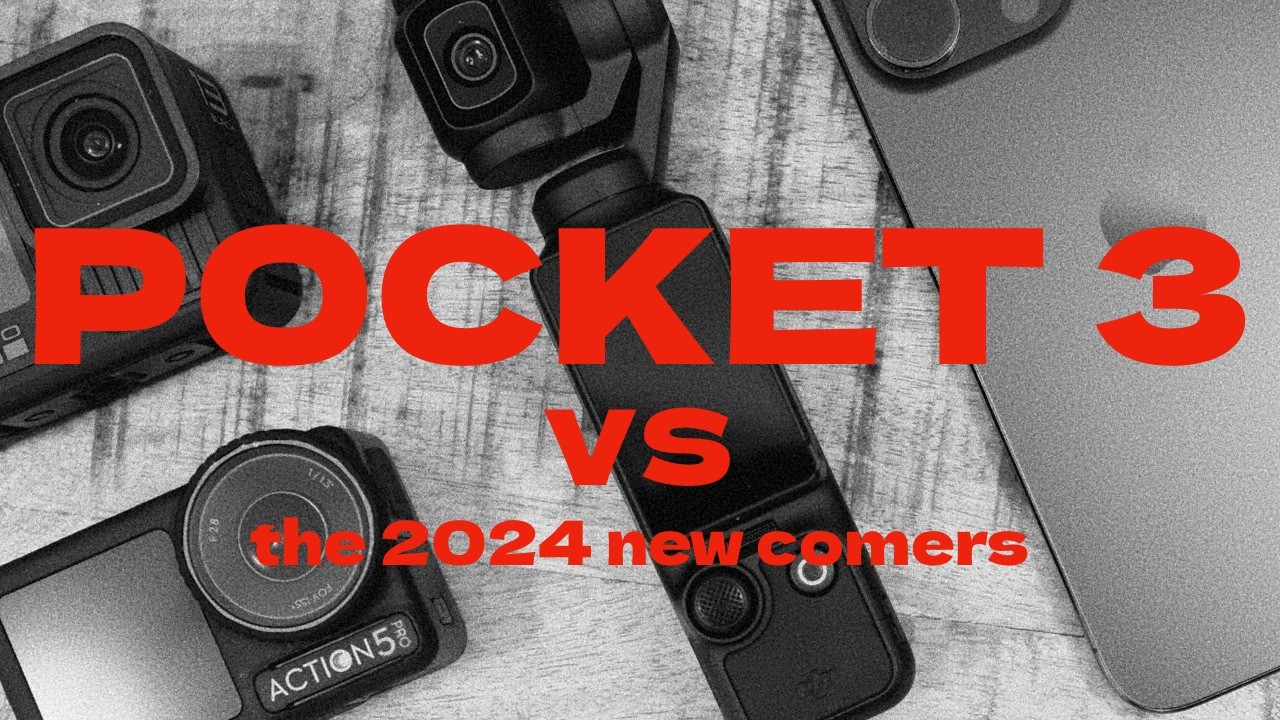 GOPRO 13 vs ACTION 5 PRO vs POCKET 3 vs iPhone 16 Pro 😱|  Video footage quality | 5.3k vs 4k