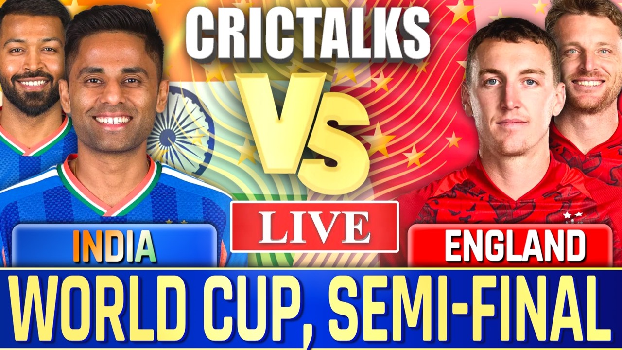 🔴 Live: IND v ENG, T20 World Cup 2026, Cricket Live Match Today Scores & Commentary, Last 8 Overs