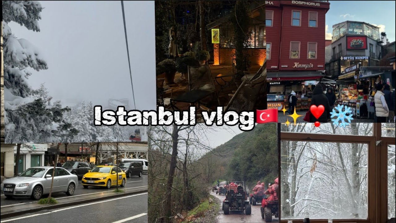 فلوق سفرة الشتاء🌧️❄️ إسطنبول|| Istanbul vlog😋✨❣️🇹🇷
