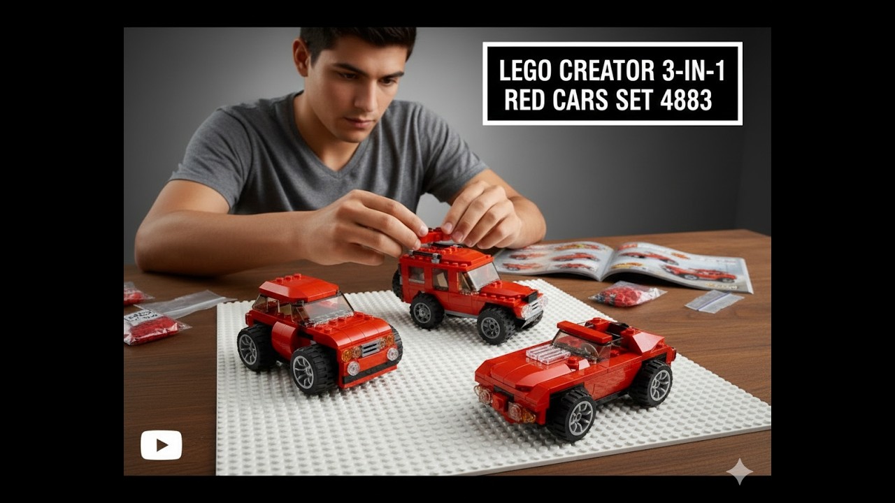 Building the Gear Grinders in Lego(4883)