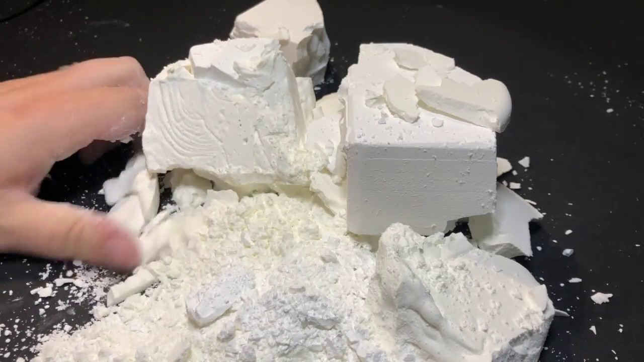 Cornstarch and Gym Chalk Crunchies