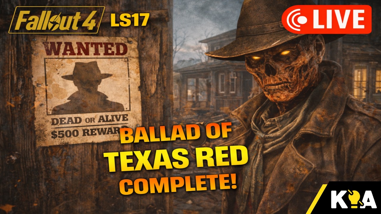 TEXAS RED FINAL SHOWDOWN! | Final Bounties | Fallout 4 LS17