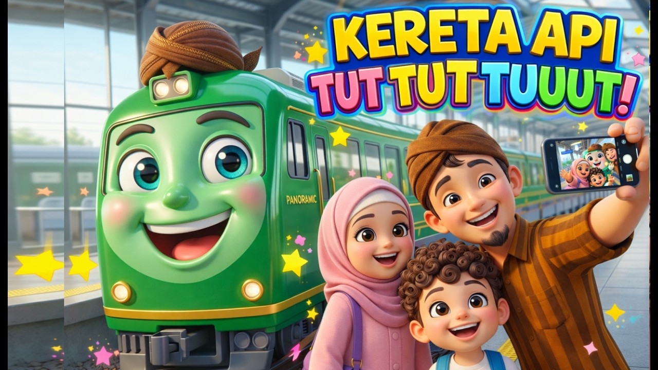 Kereta Api Tut Tut Tut - JogjaGrafis Kids – Lagu Anak & Animasi Ceria