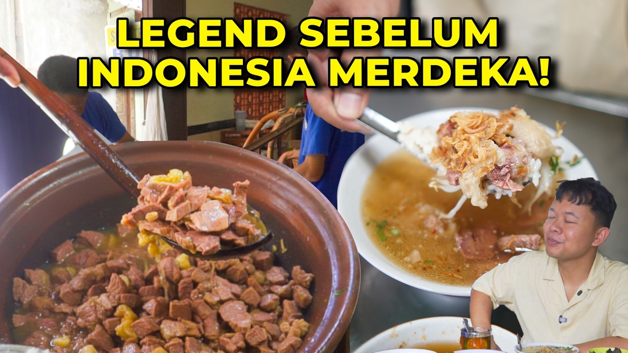 Soto Sapi Tertua di Solo, Sejak 1939! Langganan Pak Jokowi dan Artis Papan Atas!