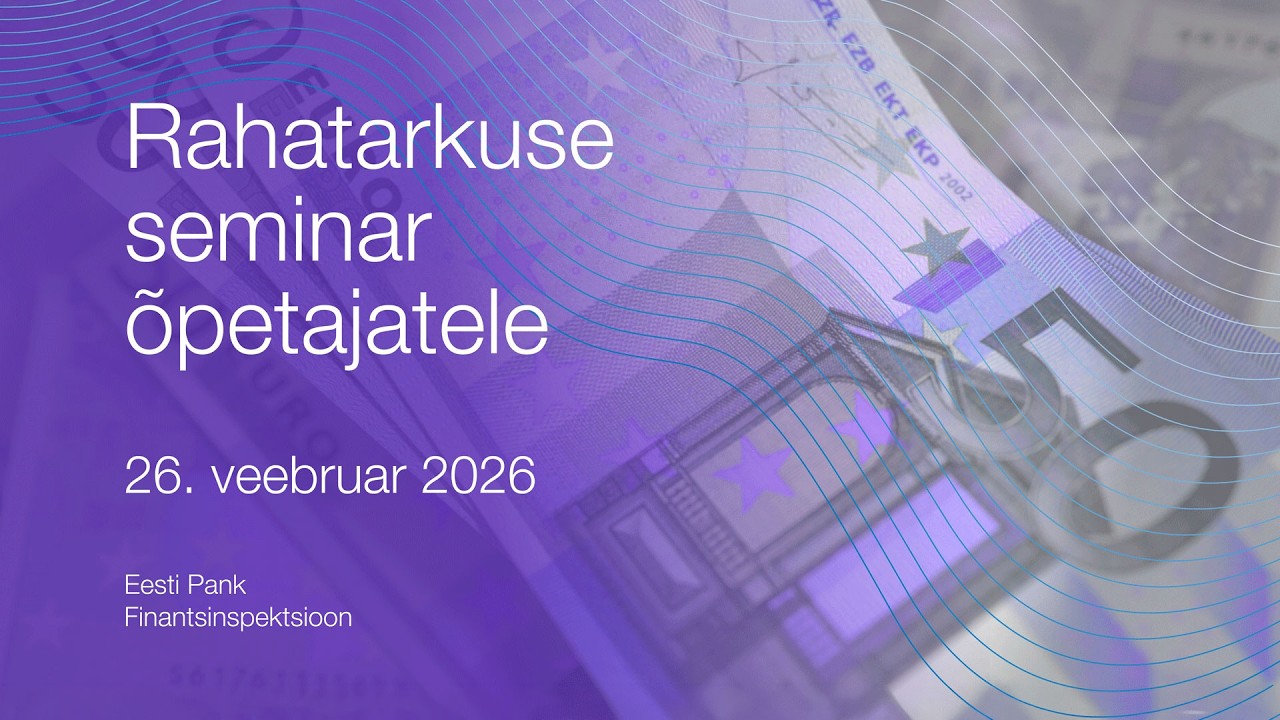 &Otilde;petajate rahatarkuse seminar 26.02.2026