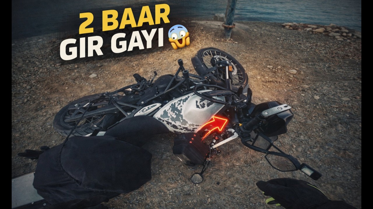 Beautiful Mountain Ride | Bike Fell Twice on Surkanda Devi Temple  to Dhari Devi Temple | EP - 02 |