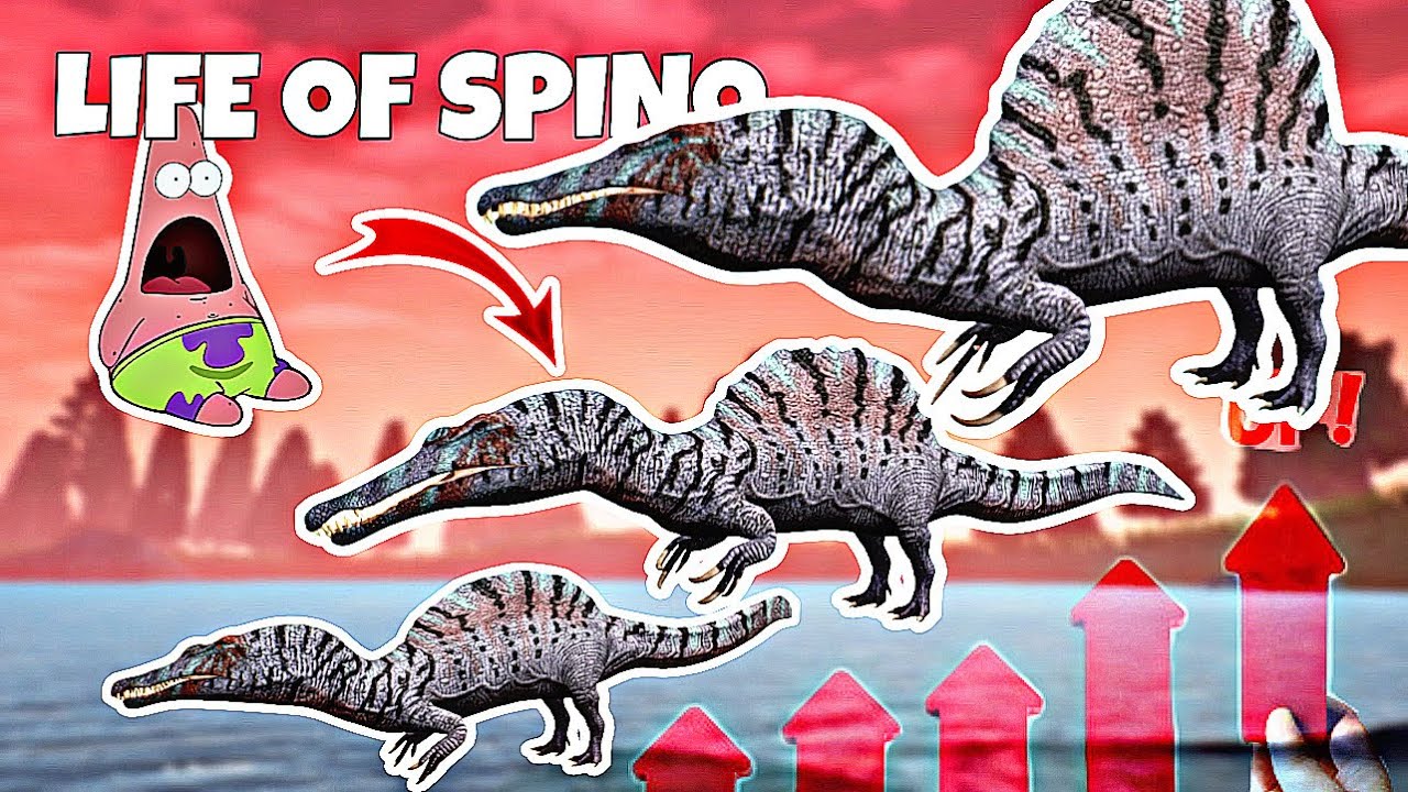 🌟LIFE OF SPINOSAURUS 0% TO 100% 🦖 (CURSED ISLE) SPINOSAURUS EXPERIENCE 