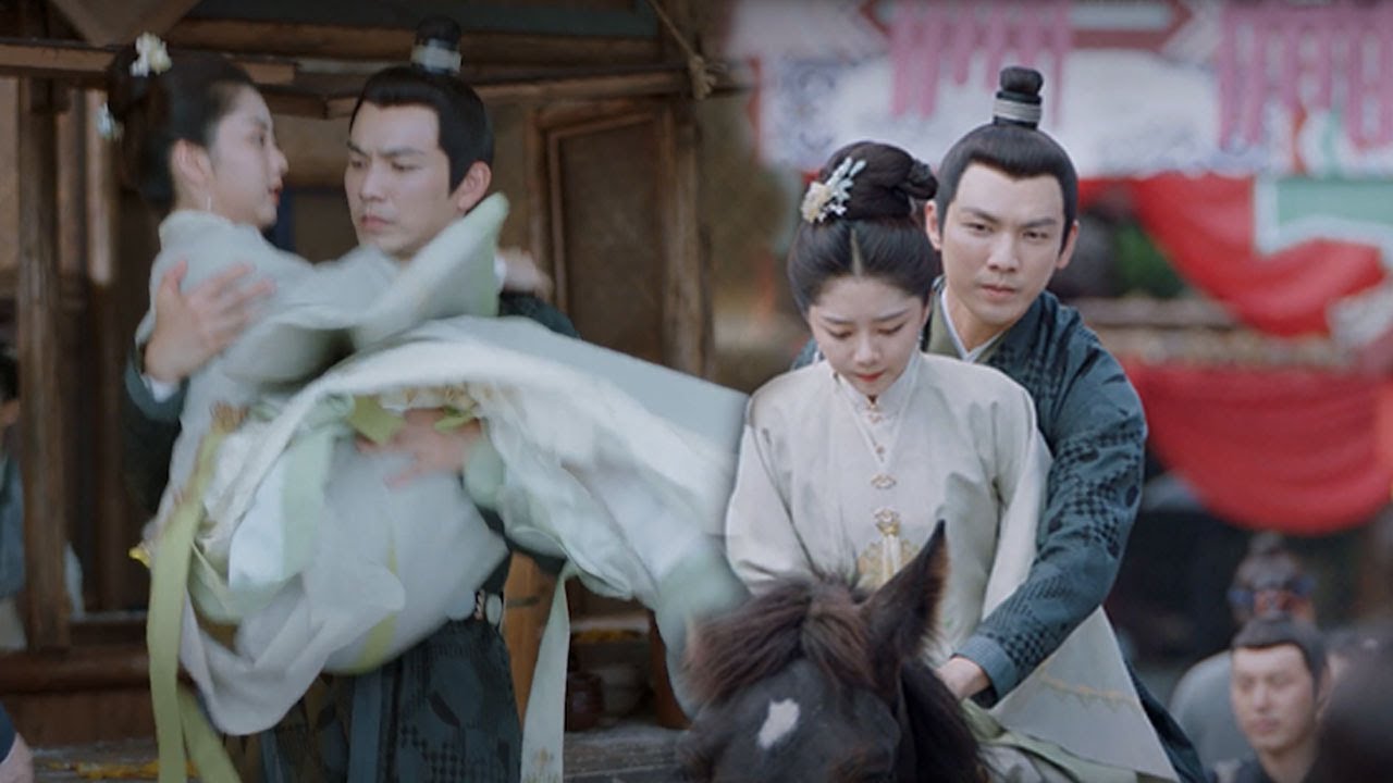 灾民暴乱，霸道侯爷一句话震慑灾民救下小娇妻，当众公主抱娇妻上马，小娇妻这下这彻底爱上侯爷了【锦心似玉16-1💖ChineseDrama】