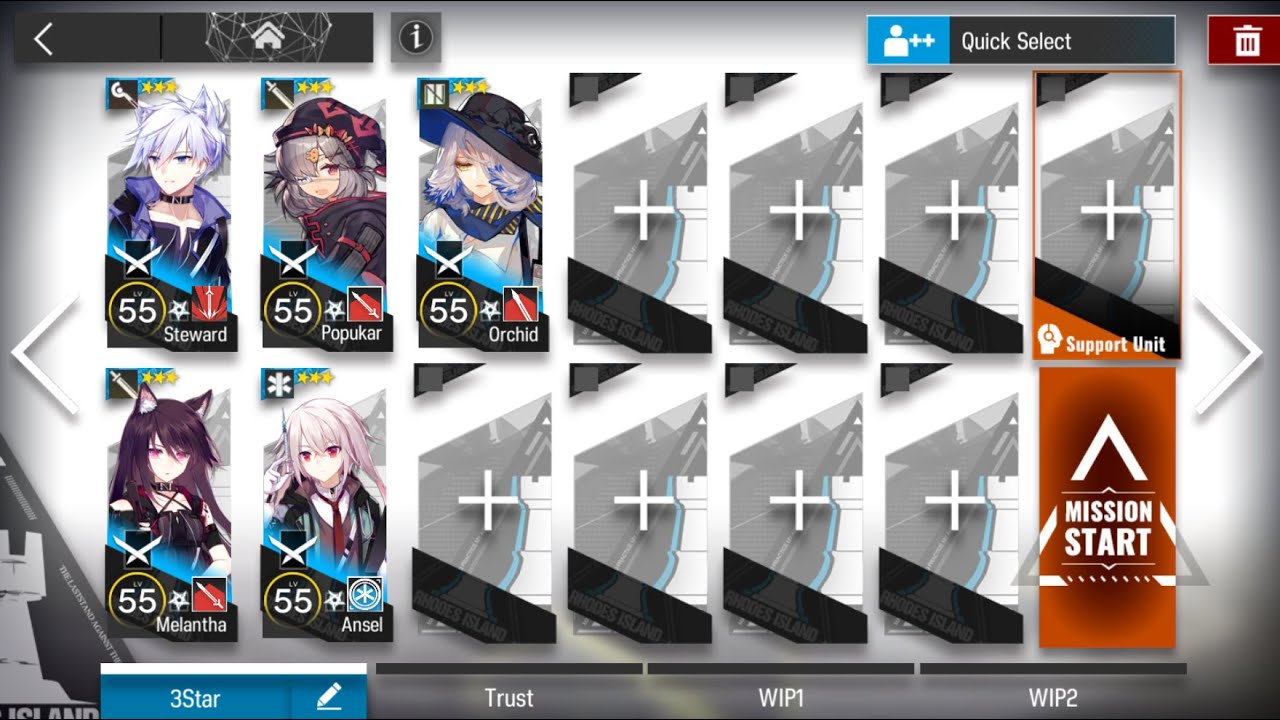 [Arknights] DM-8 Low Rarity 5 Ops