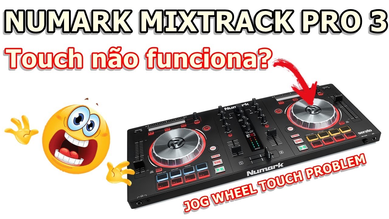 NUMARK MIXTRACK PRO 3 - JOG WHEEL TOUCH PROBLEM (TECHNICAL MODE)