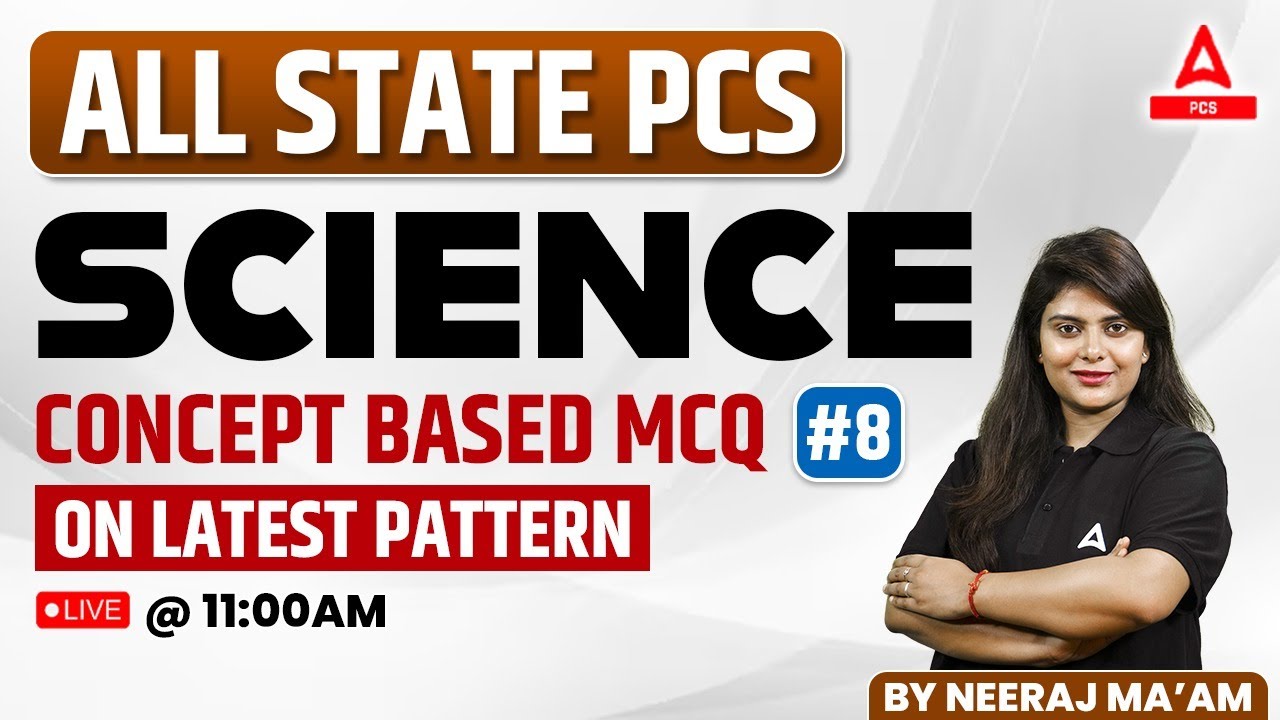 Science Classes for State PSC | All State PCS | Previous Year Question | MCQ/ PYQ |Neeraj Kumawat #8