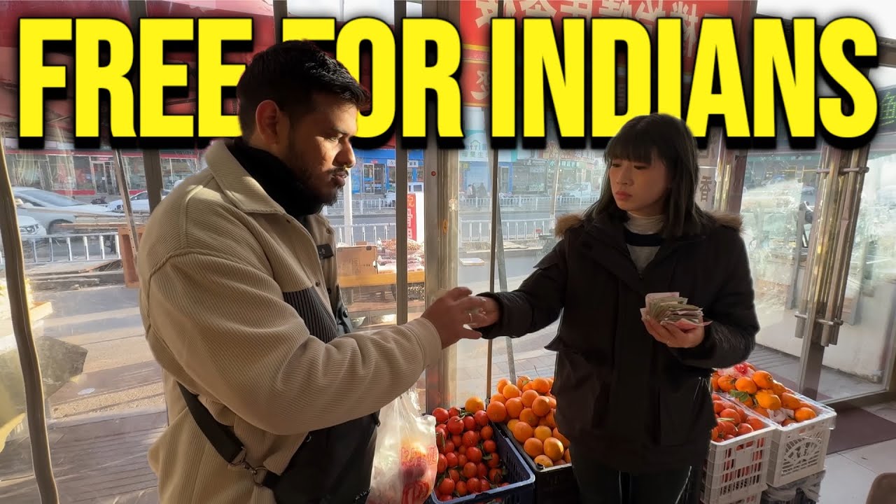 Everyone Is Giving Free Items In China😱🇨🇳  - India To Australia By Road 🇮🇳