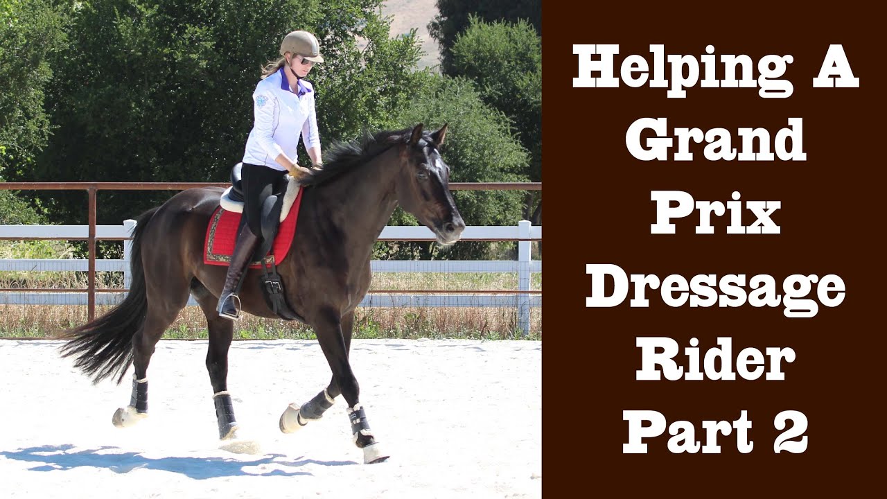 Helping a Grand Prix Dressage Rider Part 2
