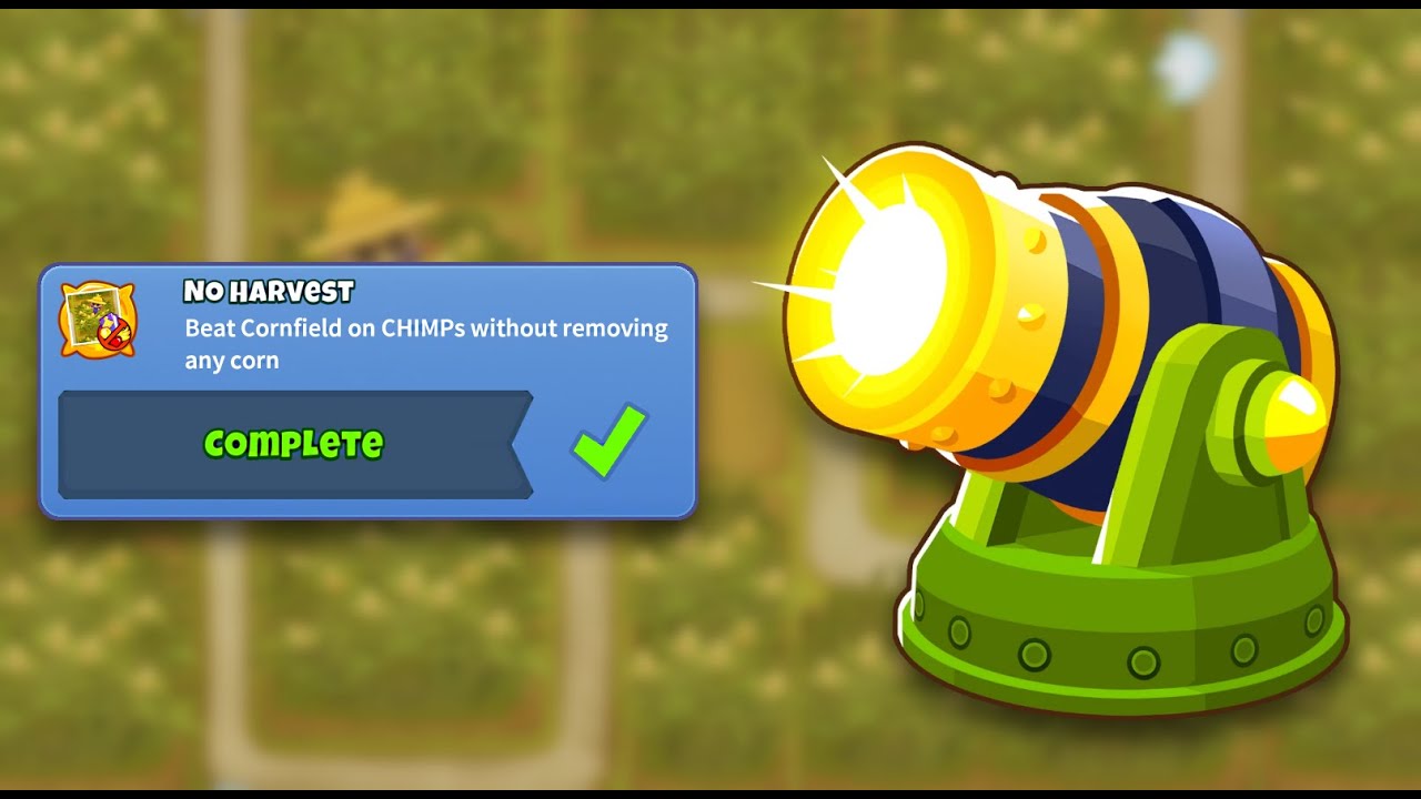 "No Harvest" Cornfield CHIMPS with Bomb Blitz! (Bloons TD 6)