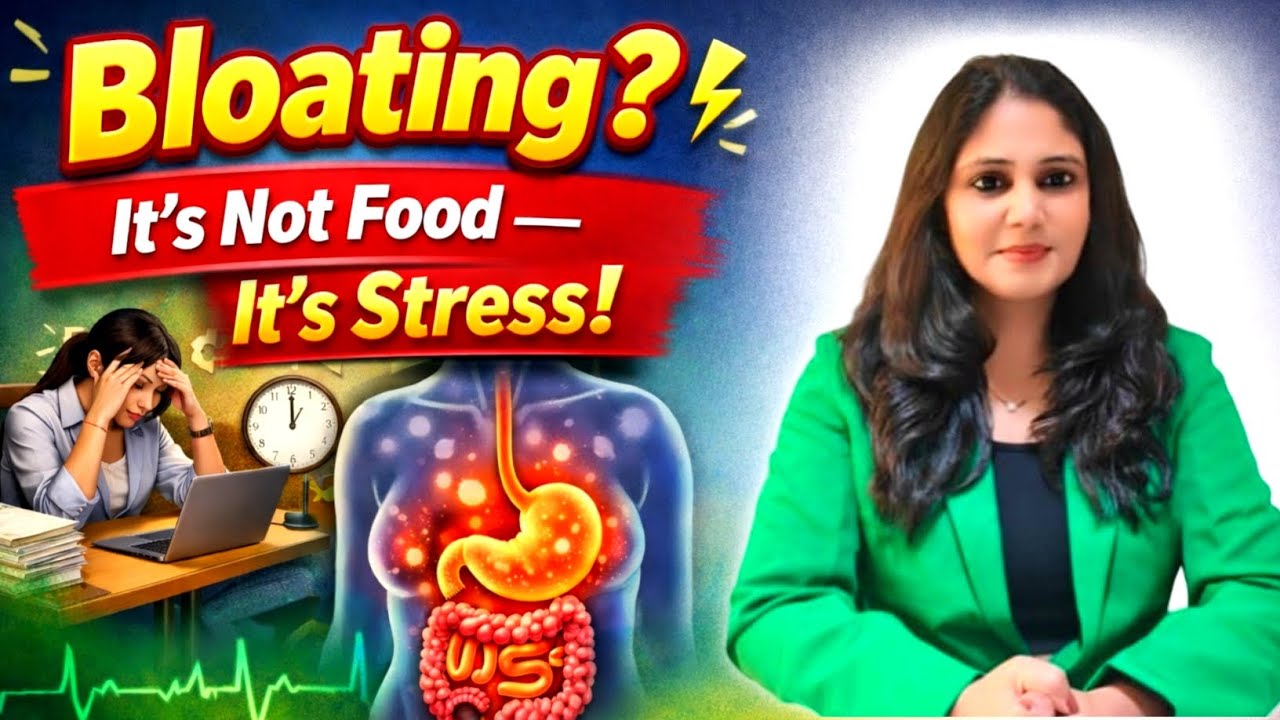 Bloating? It’s Not Food — It’s Stress | Digestion & Work Pressure Explained | Anita Chauhan 