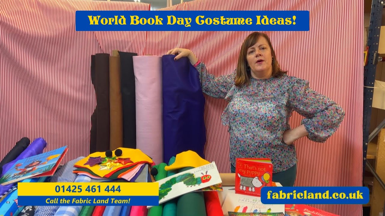World Book Day Costume Ideas - Fabric Land