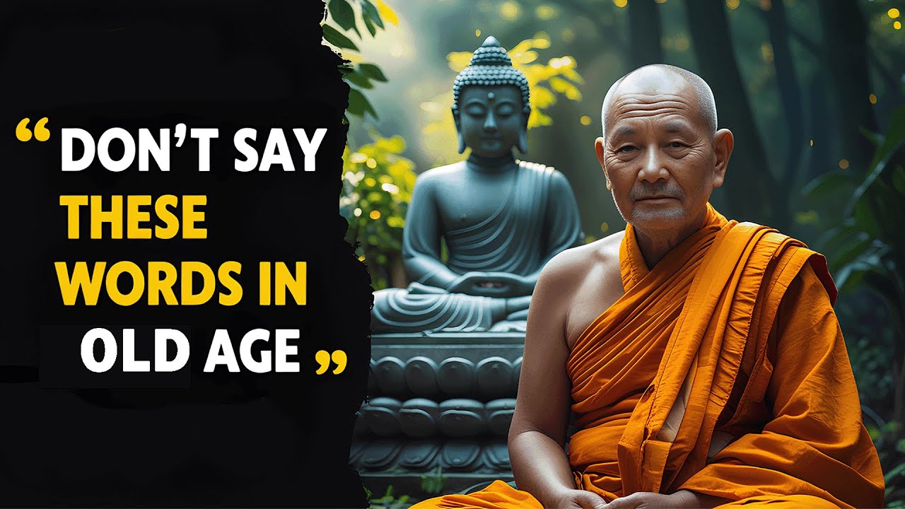 The MOST CRUCIAL Words to AVOID in Your Golden Years  | Buddhism