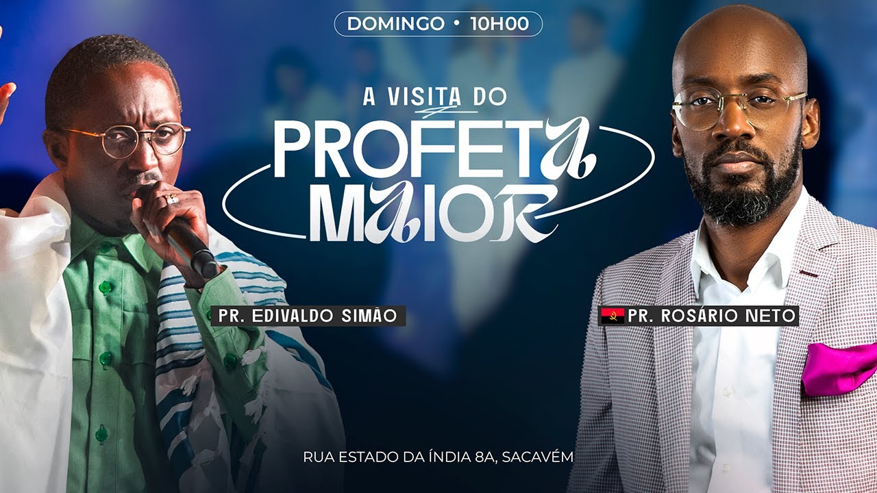 🔴 A VISITA DO PROFETA MAIOR | 26.11 | PR ROSARIO NETO