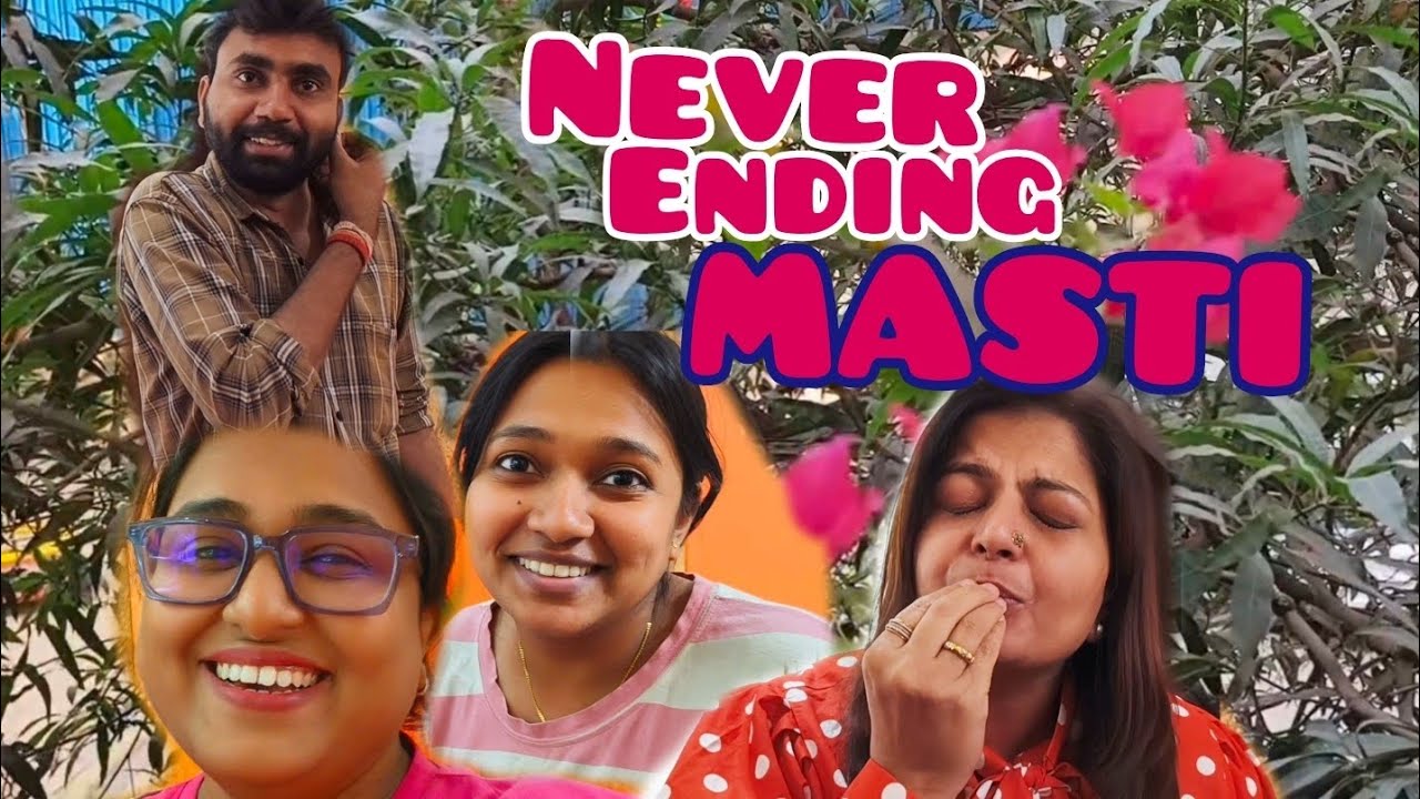 Humari to masti hi khatam nahi hoti😅🧿❤️🥰🥳😎