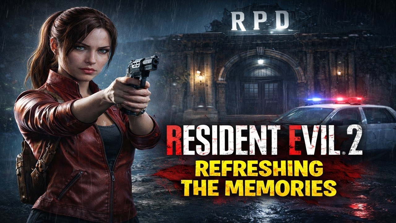 RE2 Remake Claire B Scenario walkthrough