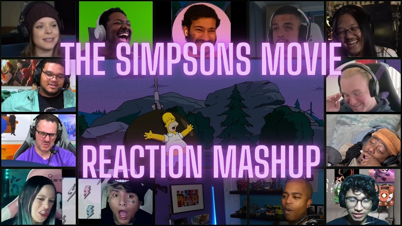 [FULL] THE SIMPSONS MOVIE (2007) REACTION MASHUP